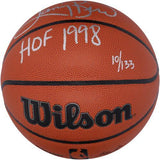 Larry Bird Boston Celtics Signed Wilson Basketball w/HOF Insc-LE of 133
