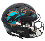 Ricky Williams Signed Miami Dolphins Speed Flex NFL Helmet with "420" Inscrip.