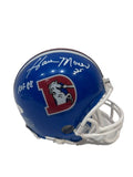 Haven Moses Autographed Denver Broncos "D" Mini Helmet "ROF 88" | JSA COA