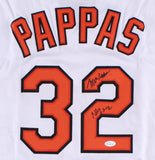 Milt Pappas Signed Orioles Jersey 'NH 9-2-72' (JSA COA) Cubs, Reds, Braves