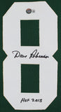 Dave Robinson "HOF 13" Authentic Signed Green Pro Style Jersey BAS Witnessed 2
