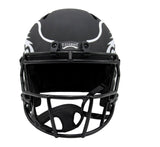 Dallas Goedert Signed/Inscr Full Size Eclipse Replica Football Helmet Fanatics