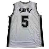 Autographed/Signed Robert Horry San Antonio White Jersey Beckett BAS COA