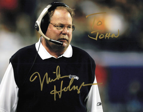 Mike Holmgren Autographed Signed 11x14 Photo Seattle Seahawks SKU #243993