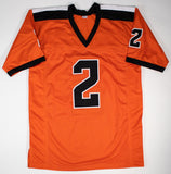 Nahshon Wright Signed Oregon State Beavers Jersey (Beckett) 2021 Cowboys Pick/DB