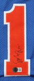 Spike Lee New York Signed Blue Basketball Jersey BAS