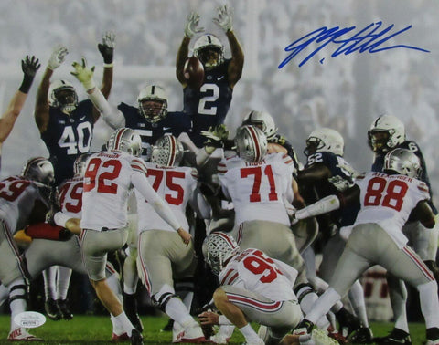Marcus Allen Penn State Signed11x14 Photo Block Party vs. Ohio State JSA 167381