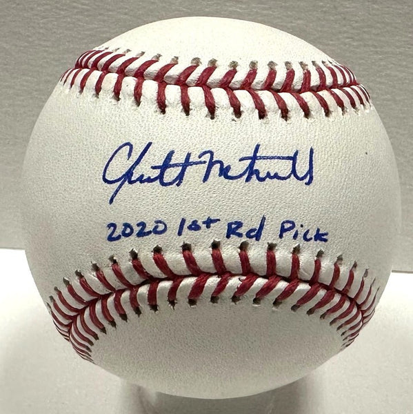 Brewers GARRETT MITCHELL Signed MLB Official Baseball AUTO W/ 1st Rnd Pick - JSA