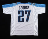 Eddie George Signed Tennessee Titans Jersey (JSA COA) Ex Ohio State Buckeyes R.B