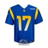 Puka Nacua Autographed Los Angeles Nike Blue Limited Jersey - Fanatics