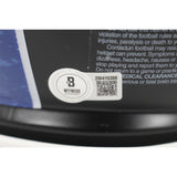 Eric Dickerson Marshall Faulk Signed Indianapolis Colts Pro Helmet HOF BAS 49274