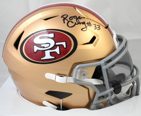Roger Craig Autographed 49ers Mid-Size SpeedFlex Helmet - Beckett W Holo