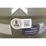 Frankie Luvu Autographed Washington Commanders 22 STS Mini Helmet Beckett 51703