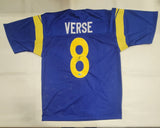 JARED VERSE SIGNED AUTOGRAPHED CUSTOM PRO STYLE CUSTOM XL JERSEY BECKETT QR