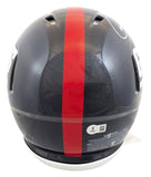 Giants (2) Taylor & Simms Signed 1981-99 TB F/S Speed Proline Helmet W/ Case BAS