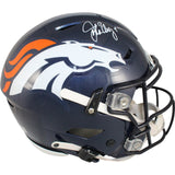John Elway Autographed Denver Broncos SpeedFlex TB 97-23 Helmet Beckett 50222