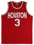 Steve Francis Authentic Signed Red Pro Style Jersey Autographed BAS Witnessed