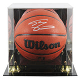 Lakers Shaquille O'Neal Signed Wilson Signature Series Basketball W/ Case BAS W