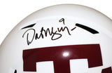 Dat Nguyen Autographed Texas A&M Aggies White Speed F/S Helmet BAS 39694