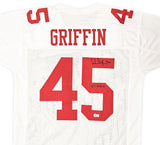 OHIO STATE ARCHIE GRIFFIN AUTOGRAPHED WHITE JERSEY HT 1974/75 BECKETT 216728