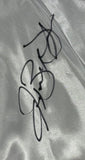 Buster Douglas Signed Custom White Boxing Trunks JSA QR