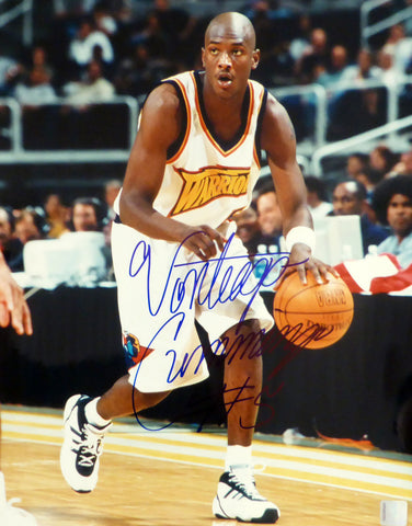 Vonteego Cummings Autographed 16x20 Photo Golden State Warriors SKU #214794