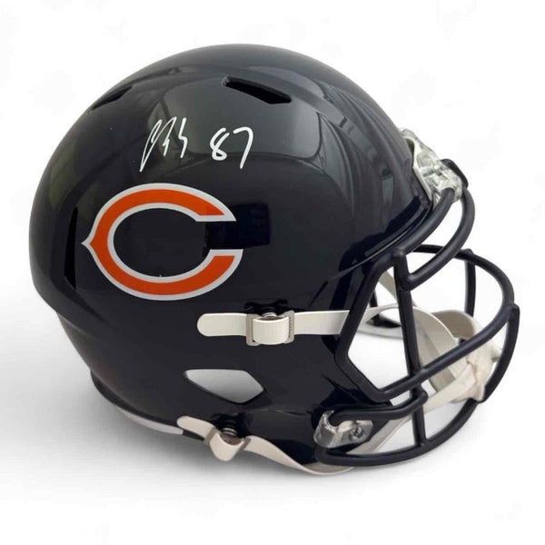 Luther Burden Autographed Signed Chicago Bears Full Size Rep Helmet - Beckett