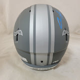 AIDAN HUTCHINSON SIGNED DETROIT LIONS F/S SLATE SPEED REPLICA HELMET BECKETT