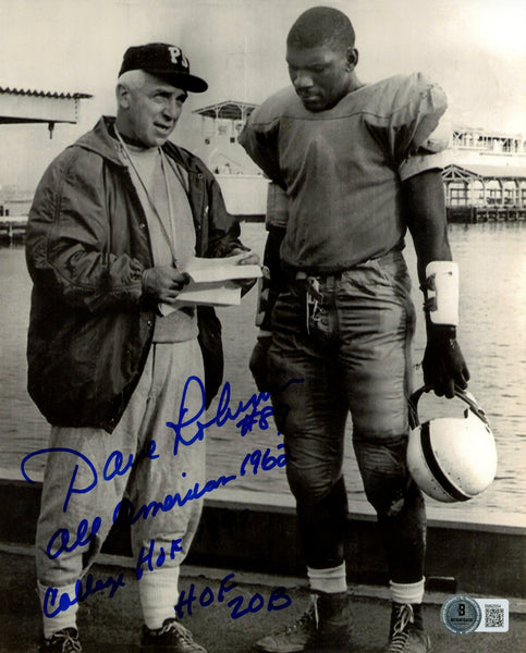 Dave Robinson Autographed Penn State Nittany Lions 8x10 Photo Beckett 59511