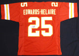 Chiefs Clyde Edwards-Helaire Autographed Signed Red Jersey Beckett QR #WH31045