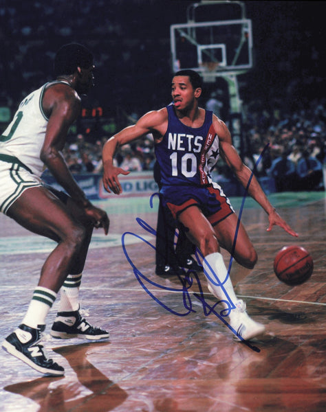 Otis Birdsong Autographed Signed 8x10 Photo New Jersey Nets SKU #245643