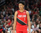 Anfernee Simons Signed Trail Blazers Jersey (PSA) Portland's 2018 1st Round Pck
