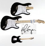 Alice Cooper Autographed/Signed Full-Size Electric Guitar Beckett Witness 59274