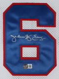 Julius "Dr. J" Erving Authentic Signed White Pro Style Jersey BAS Witnessed