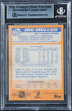 Flames Joe Mullen Authentic Signed 1988 Topps #76 Card BAS Slabbed