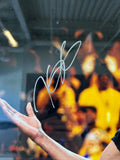 Kevin Durant Autographed Warriors Champions 16x20 Photo LED Display Fanatics COA