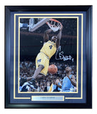 Chris Webber Signed Framed 16x20 Michigan Wolverines Photo Fanatics