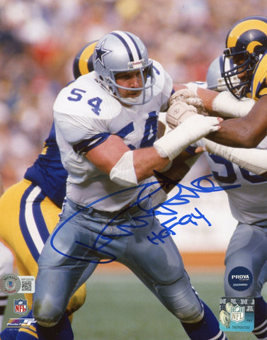 Randy White Autographed/Signed Dallas Cowboys 8x10 Photo Beckett 40724