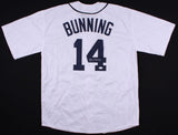 Jim Bunning Signed Detroit Tigers White Jersey (JSA COA) 3xStrikeout Leader