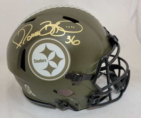JEROME BETTIS SIGNED PITTSBURGH STEELERS STS SPEED AUTHENTIC HELMET BECKETT QR