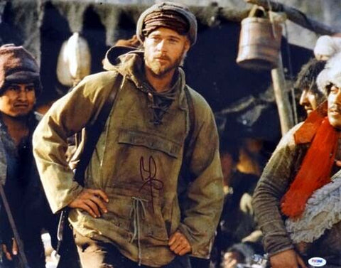 Brad Pitt Autographed Signed 16x20 Photo Seven Years in Tibet PSA/DNA #T14687