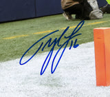 TYLER LOCKETT AUTOGRAPHED 16X20 PHOTO SEAHAWKS TOE TAP TOUCHDOWN MCS 222051