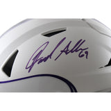 Jared Allen Autographed Minnesota Vikings Speedflex Alt Helmet Beckett W 55176