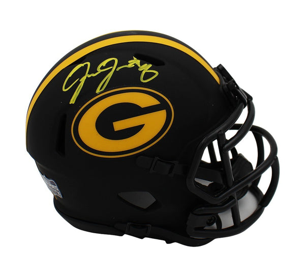 Josh Jacobs Signed Green Bay Packers Speed Eclipse NFL Mini Helmet