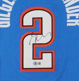 Shai Gilgeous-Alexander Signed Oklahoma City Thunder Nike Blue NBA Jersey
