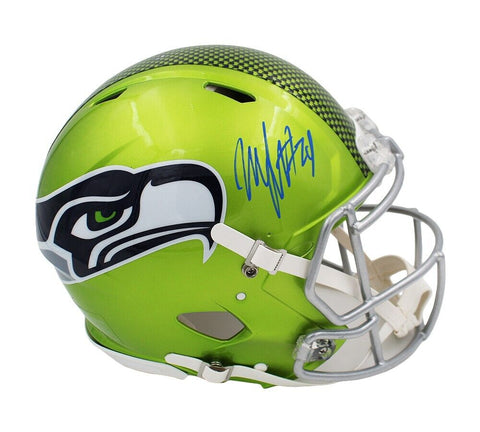 Marshawn Lynch Signed Seattle Seahawks Speed Authentic Flash NFL Helmet
