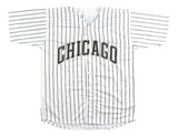 Bo Jackson Chicago Signed White Baseball Jersey BAS