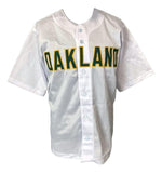 Vida Blue Signed Oakland Athletics Jersey /Sports Integrity/3xWorld Series Champ