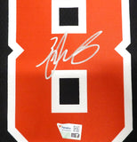 Chicago Bulls Zach Lavine Autographed Black Nike Jersey Beckett QR #XP14309824