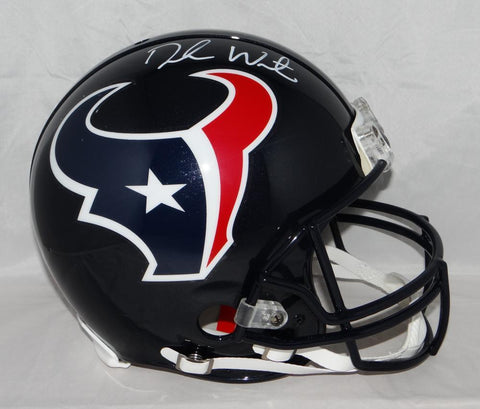 Deshaun Watson Signed Houston Texans F/S ProLine Helmet- Beckett Auth *White